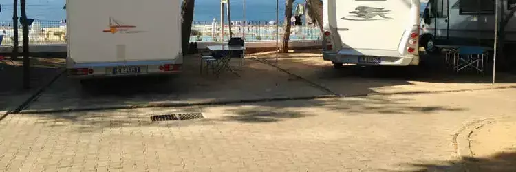 Campervan pitch Camping Porto Miggiano