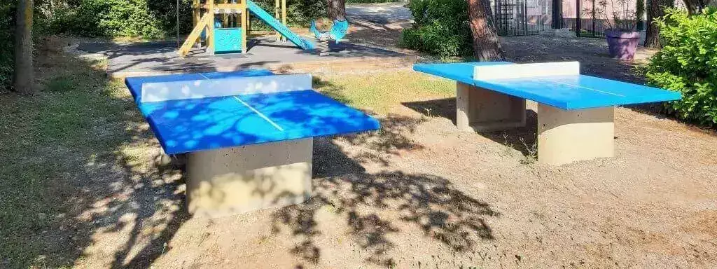 Tafeltennis - Ping pong Camping Provence Vallée