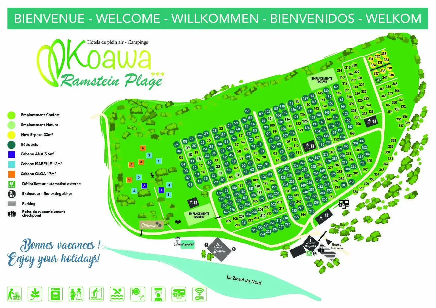 Camping Ramstein Plage in Baerenthal, France (2026) | JetCamp.com