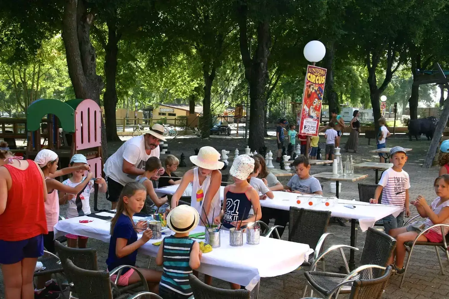 Cafe-Bar-Restaurant Camping Ranch Des Volcans