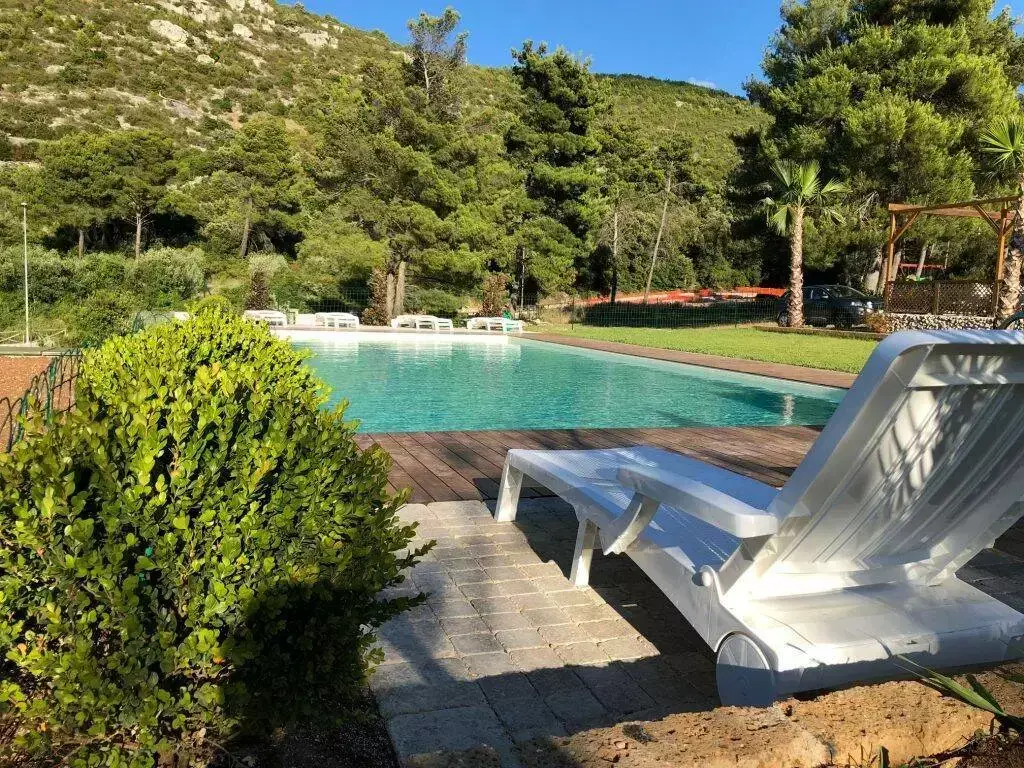 Swimming pool Camping Residence Pensione De Sio