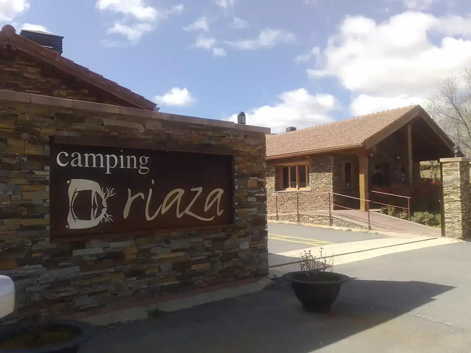 Vchod Camping Riaza