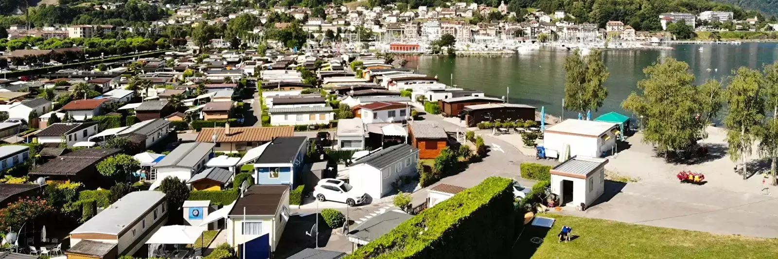 Utsikt Camping Rive-Bleue