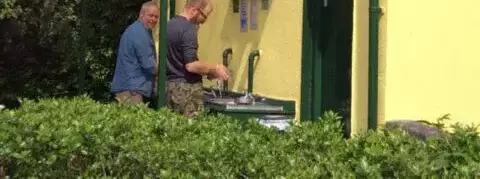 Sanitary facilities Camping Roundwood Caravan Park