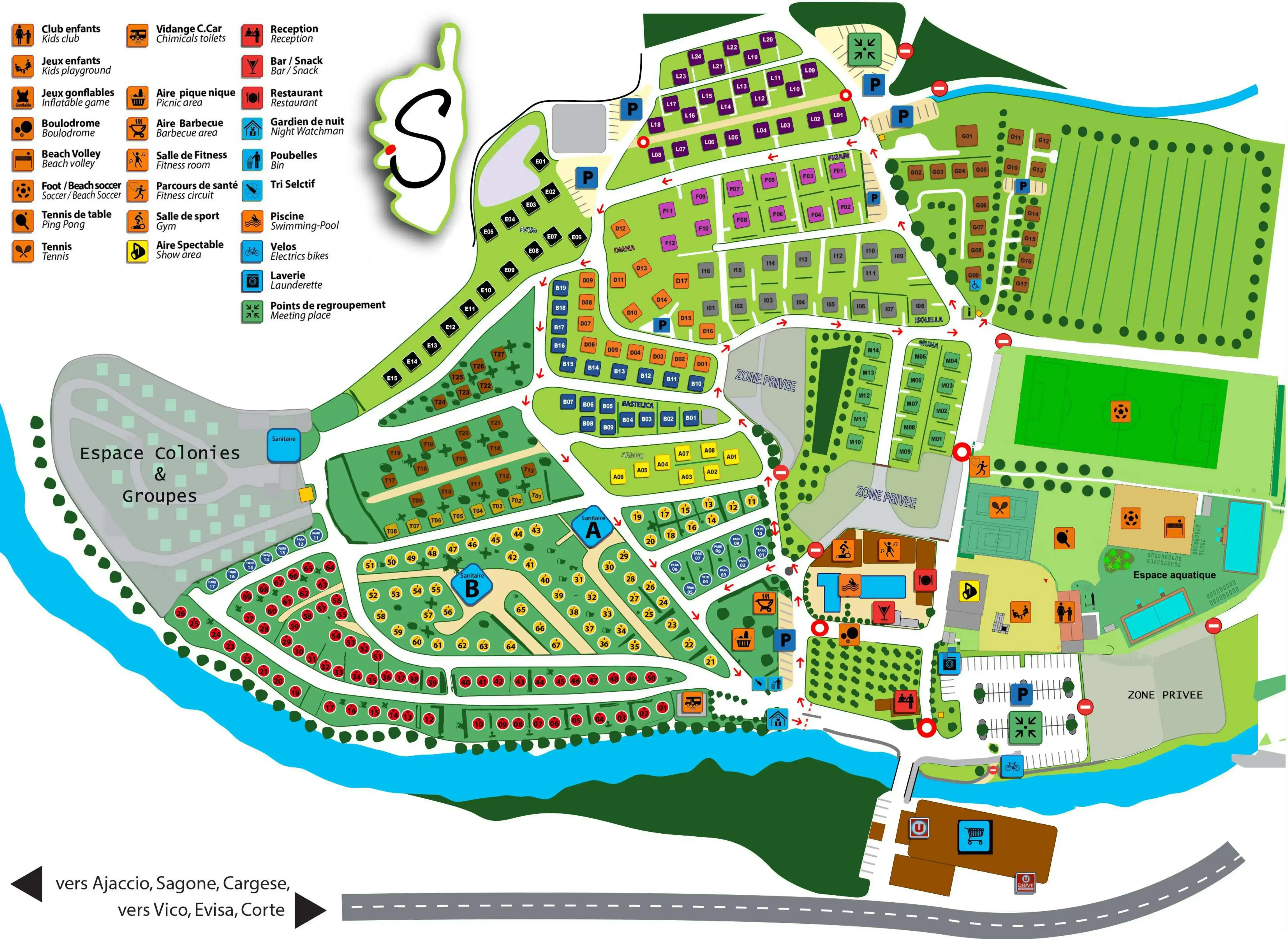Camping Sagone in Sagone, France (2026) | Book your camping on JetCamp.com