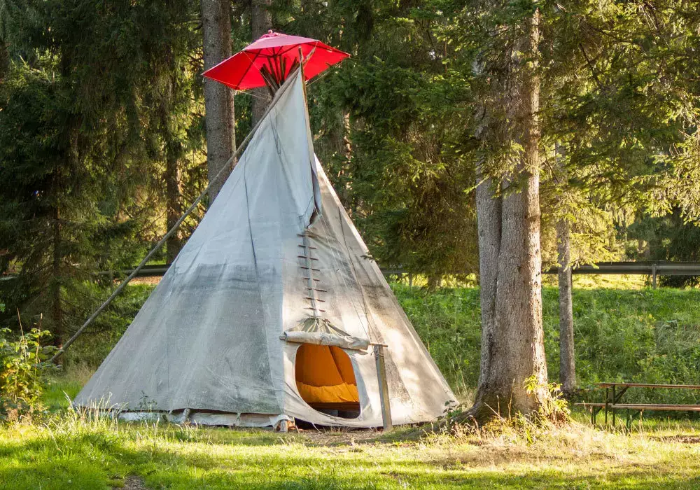 Zelt Camping Saignelegier