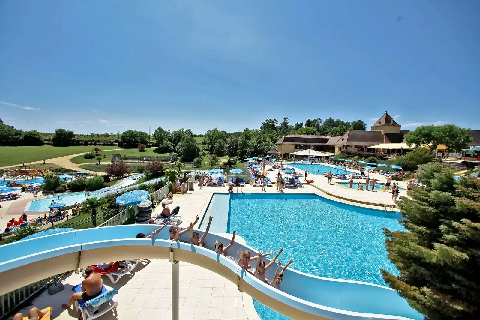 Piscina Camping Saint Avit Loisirs - Marvilla Parks
