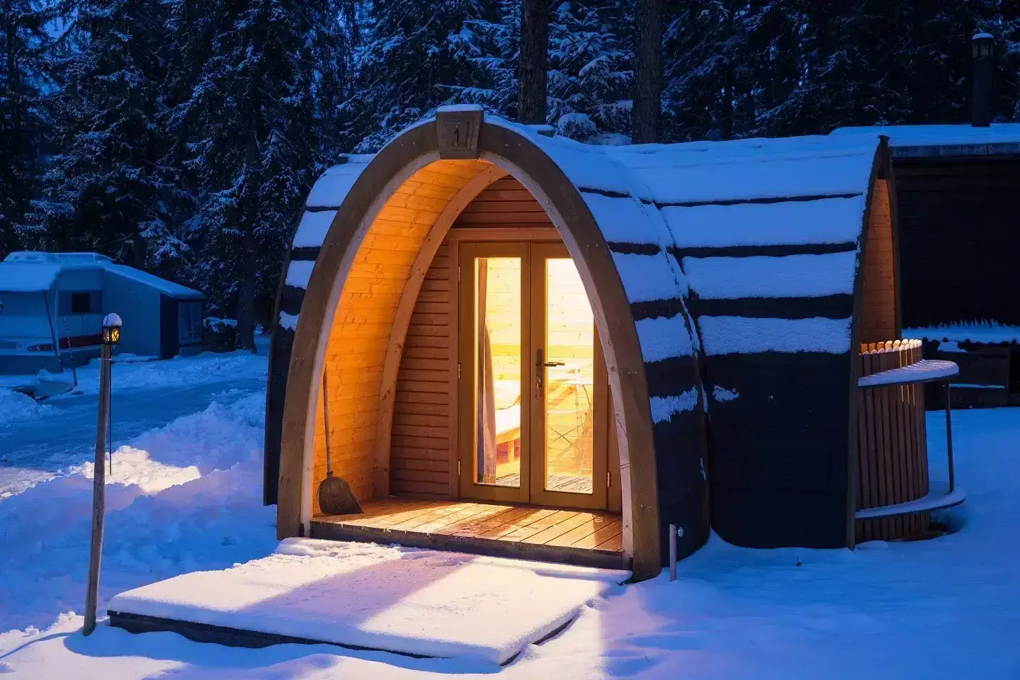 Chalet-Bungalow Camping Sankt Cassian