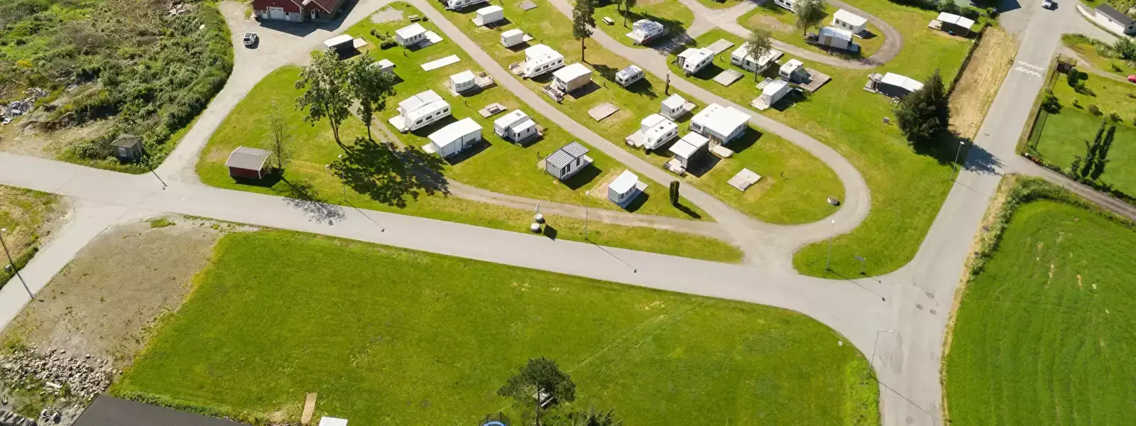 Overview Camping Sauda Fjord