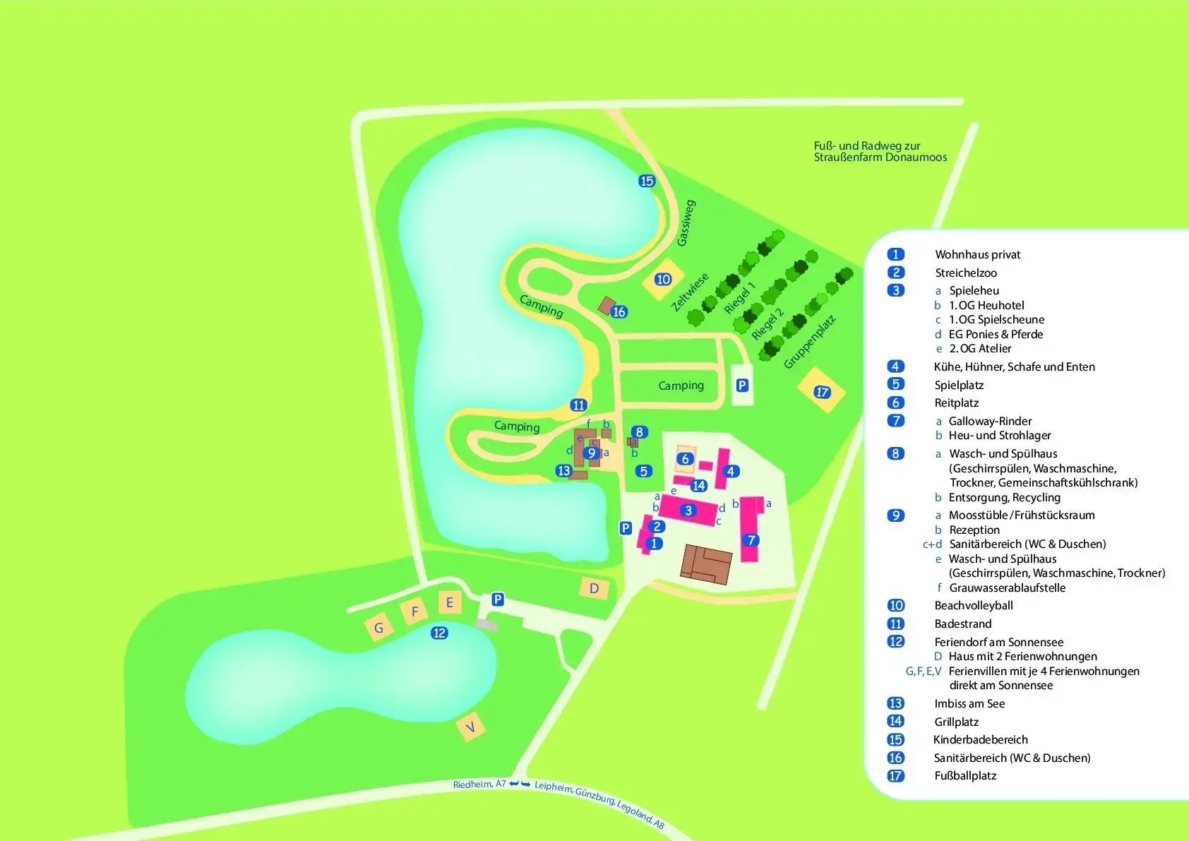 Camping Schwarzfelder Hof in Leipheim, Deutschland (2026) | Alle  Campingpltze auf JetCamp.com