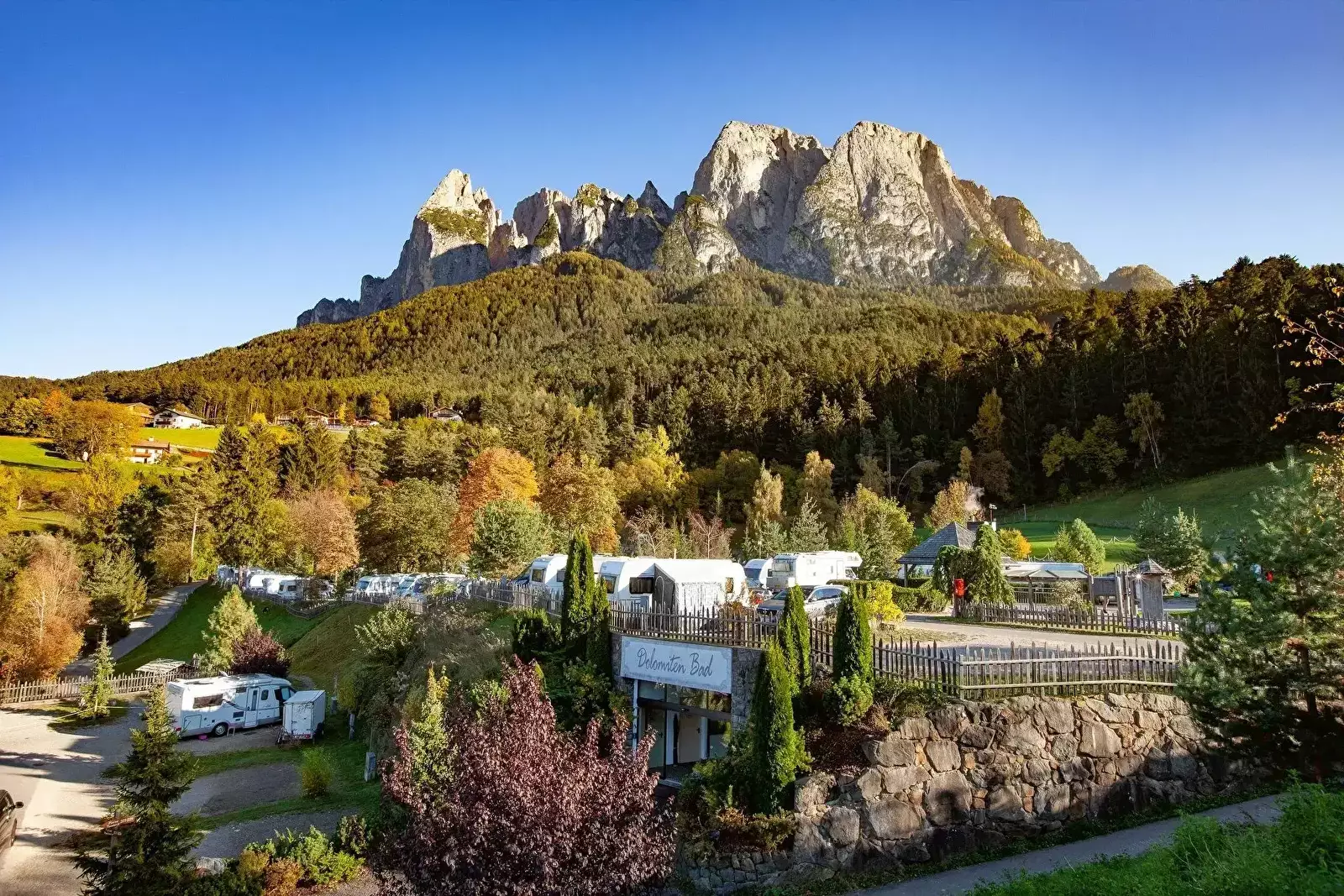 Overview Camping Seiseralm