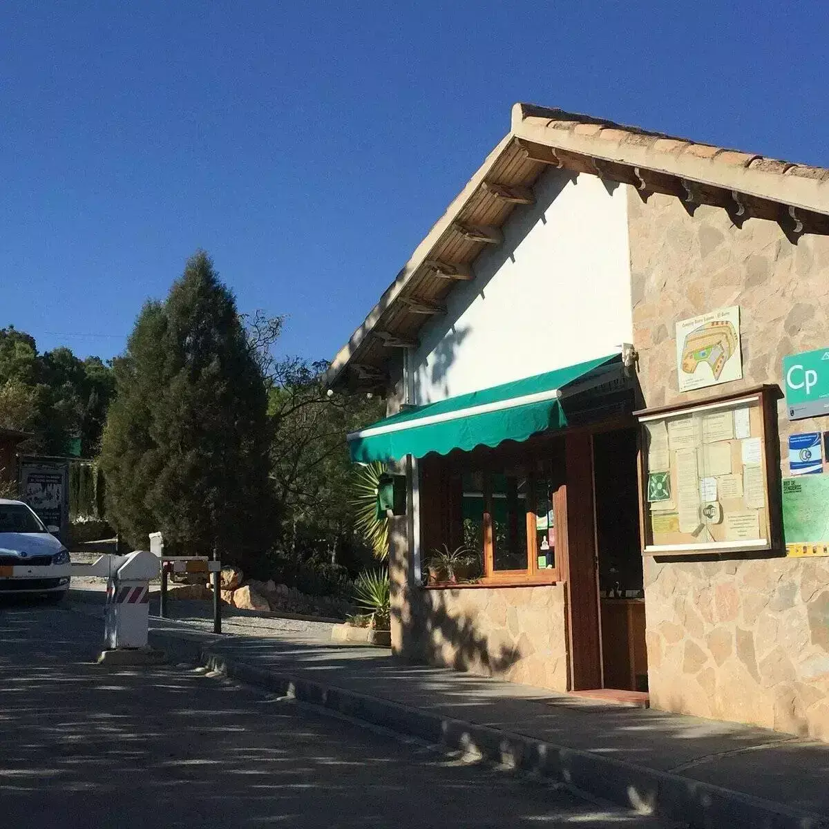 Recepce Camping Sierra Espuña