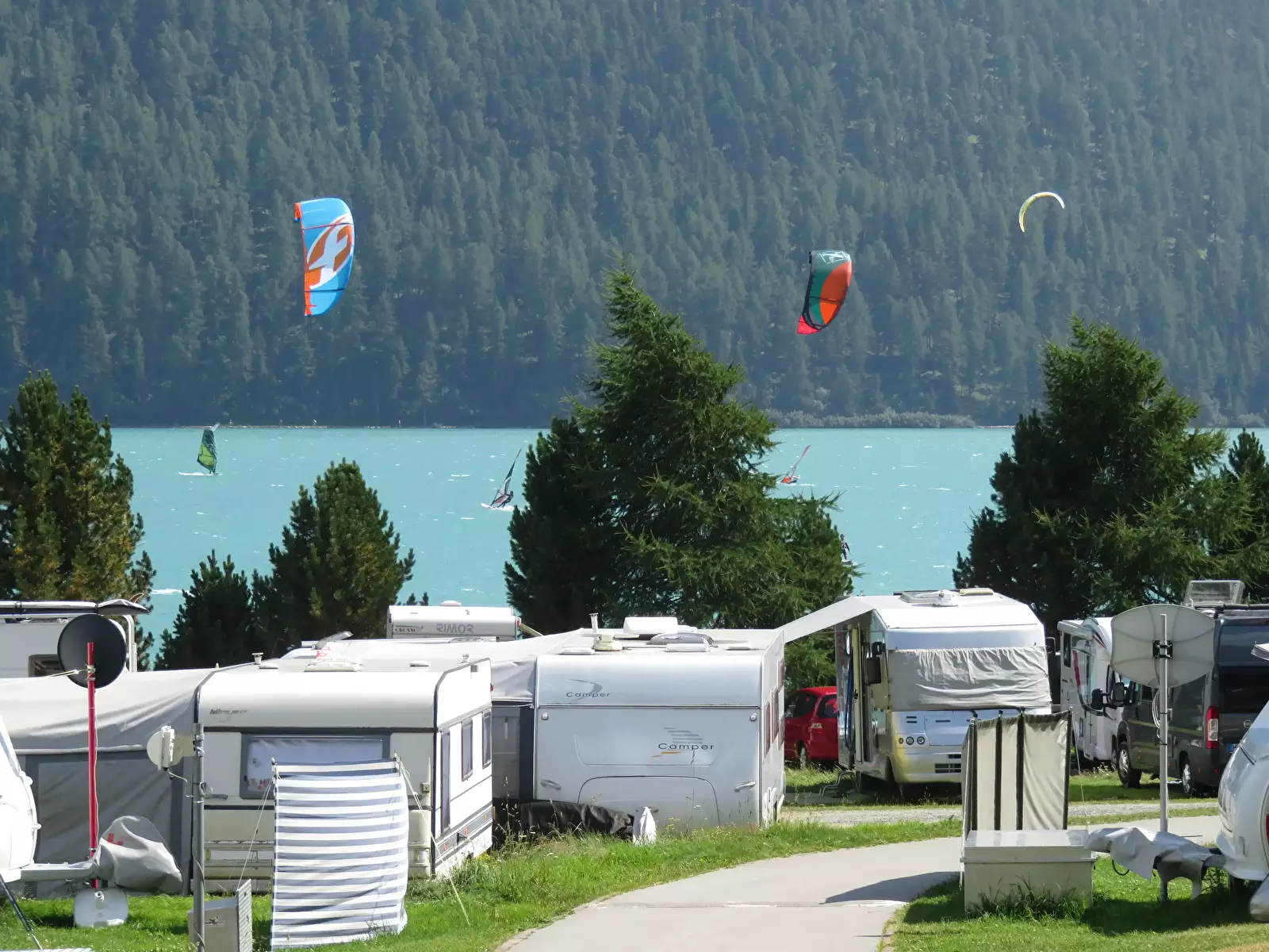 Mobilheim Camping Silvaplana