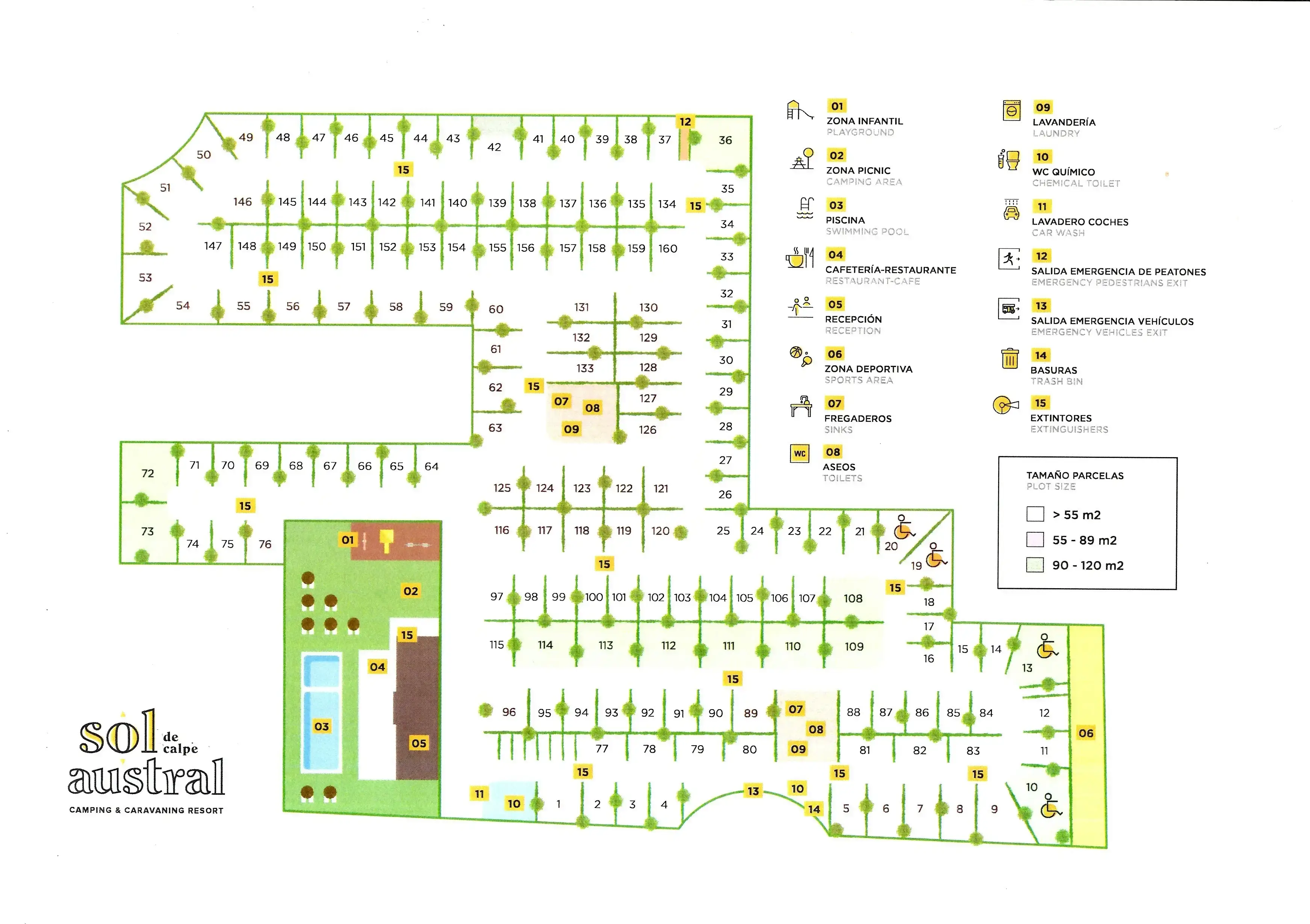 Camping Sol de Calpe Austral em Calpe, Espanha (2026) | Reserve o seu  acampamento no JetCamp.com