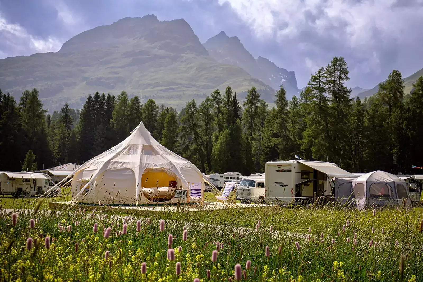 Glamping Camping St.Moritz