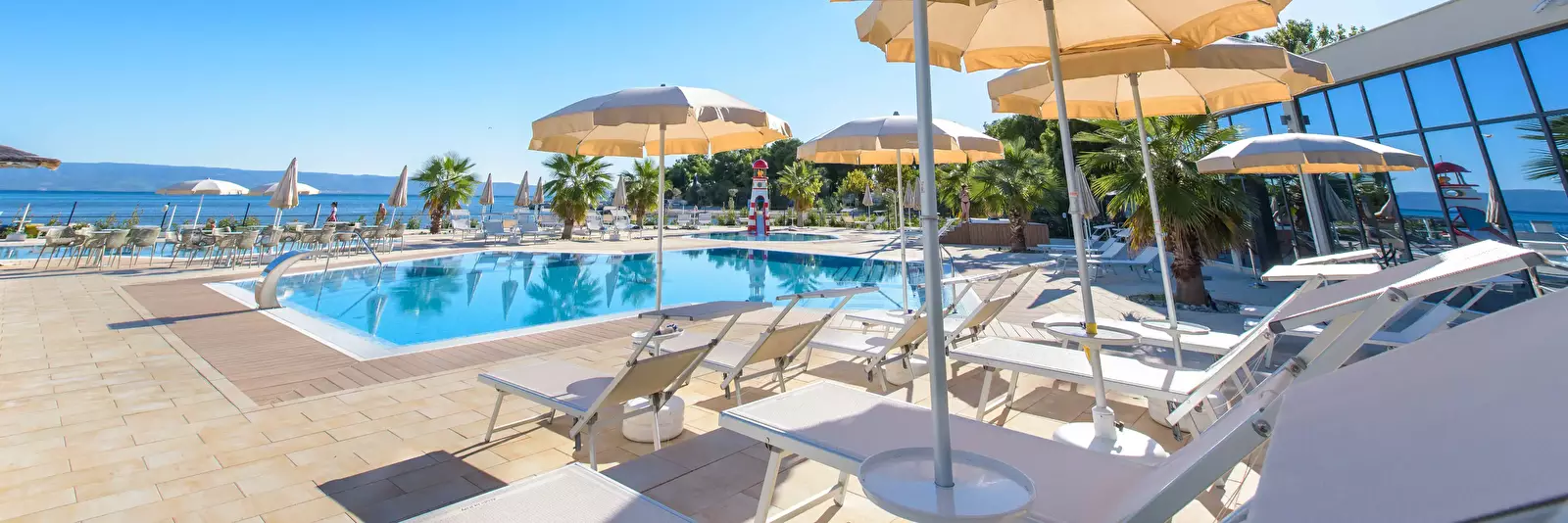 Swimming pool Camping Stobreč Split