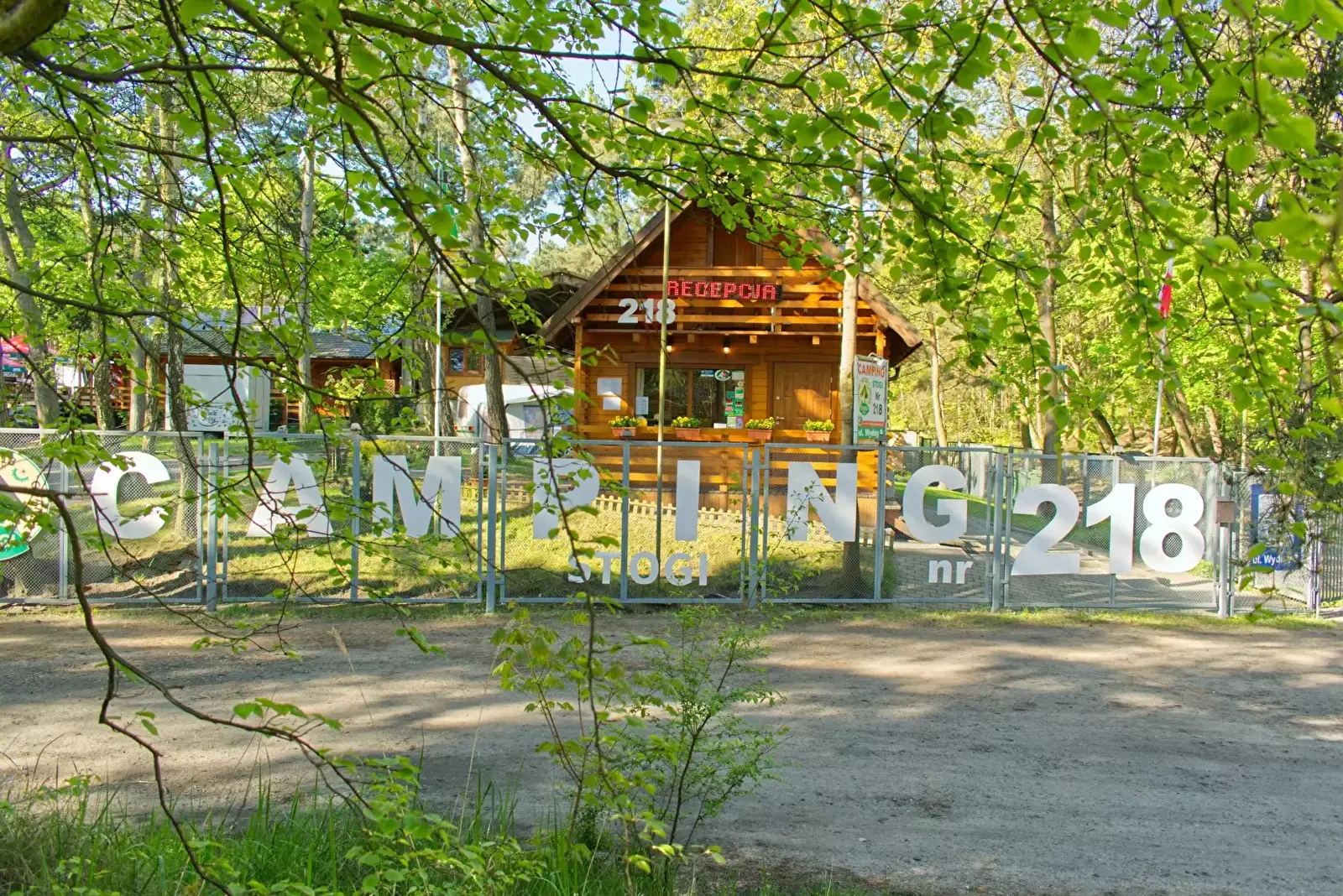 Entrance Camping Stogi Nr 218