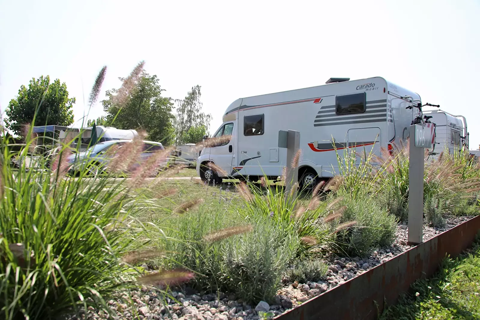 Plocha Camping Storchencamp Rust
