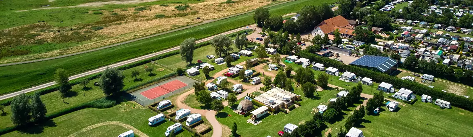 Locatie overzicht Camping 't Weergors