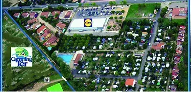Locatie overzicht Camping Ter