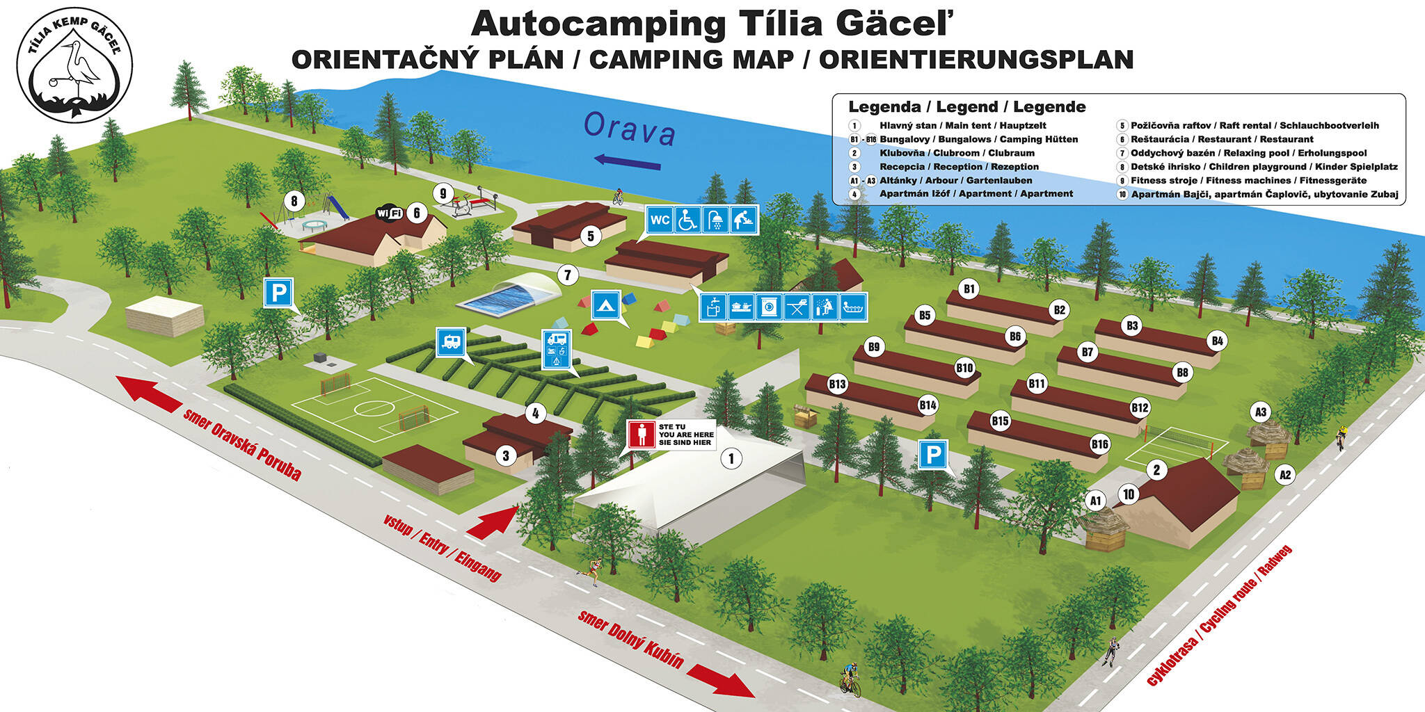 Бизнес план дом отдыха готовый пример Camping Tilia Gäcel in Dolný Kubín, Slovacchia (2024) Tutti i campeggi su JetCam