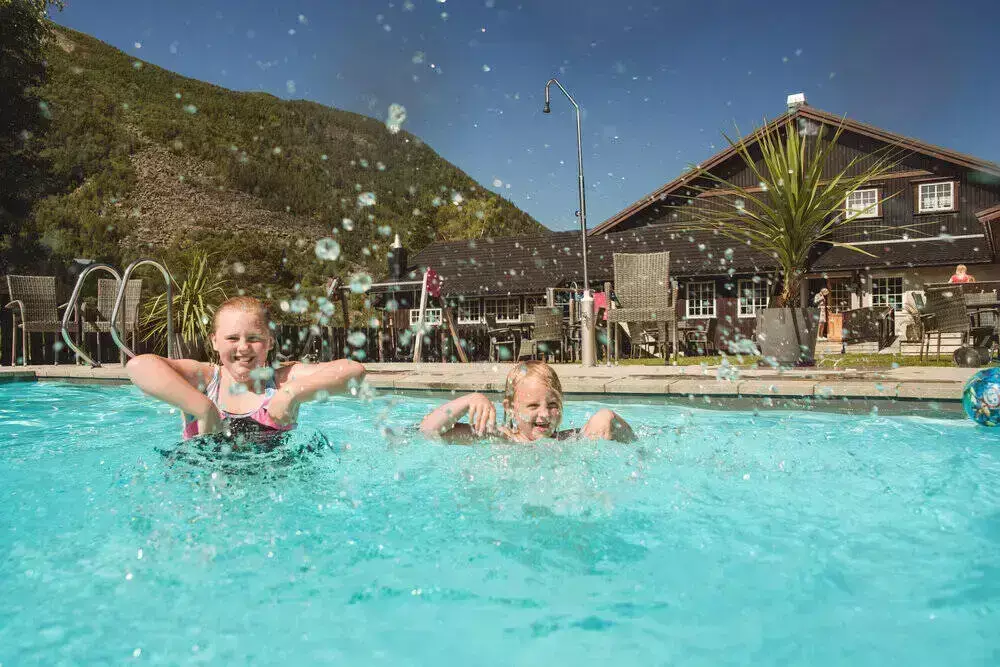 Swimming pool Camping Toftemo Turiststasjon