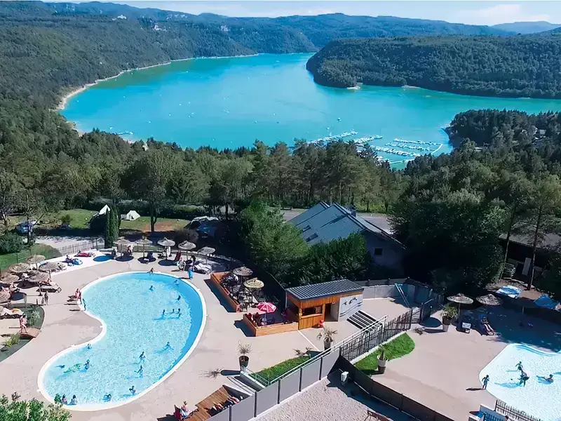 Swimming pool Camping Trelachaume