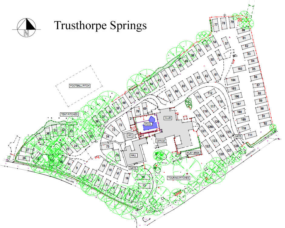 Camping Trusthorpe Springs Leisure Park in Mablethorpe, UK (2024