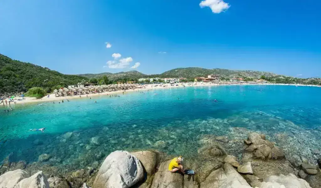 Spiaggia Camping Tsitreli