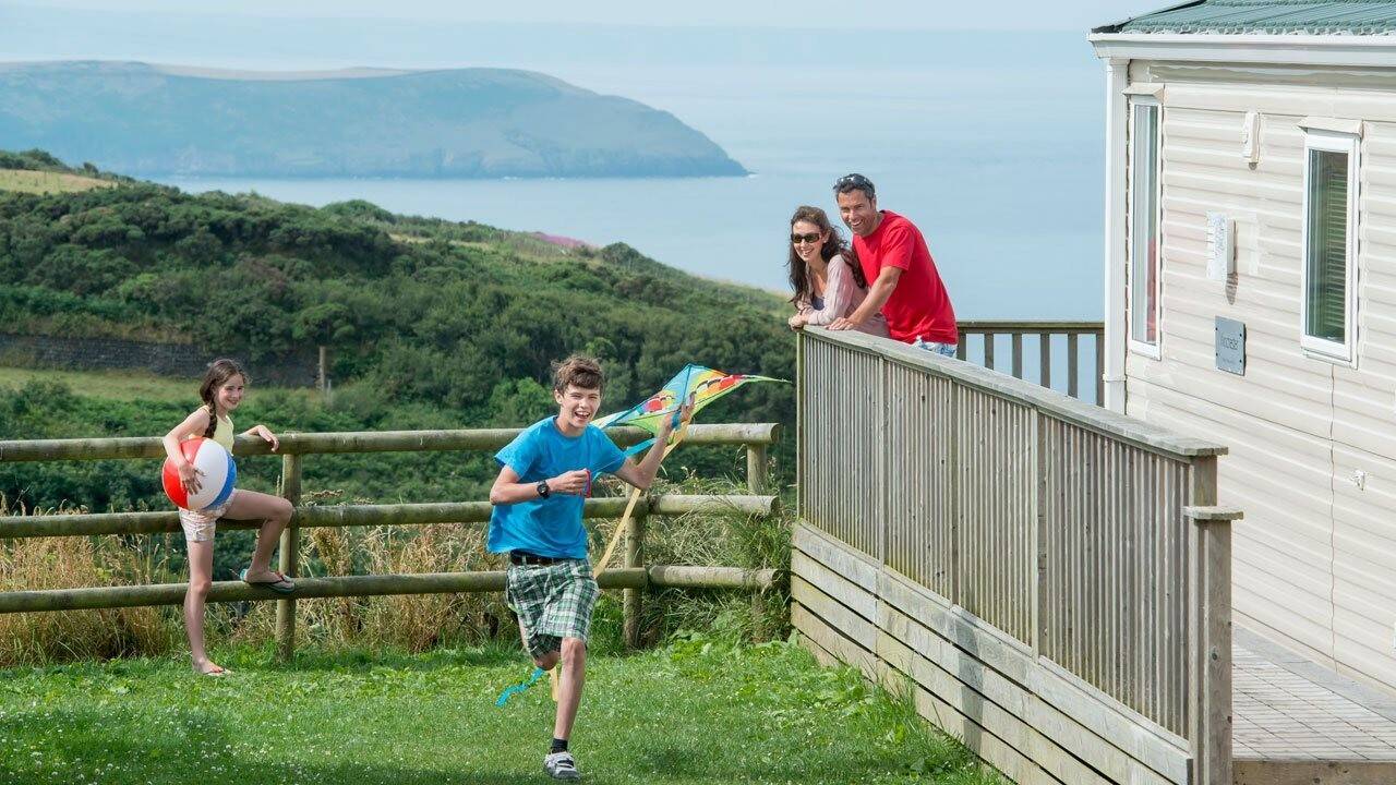 Camping Twitchen House Holiday Park in UK Camping Twitchen House Holiday Park in UK
