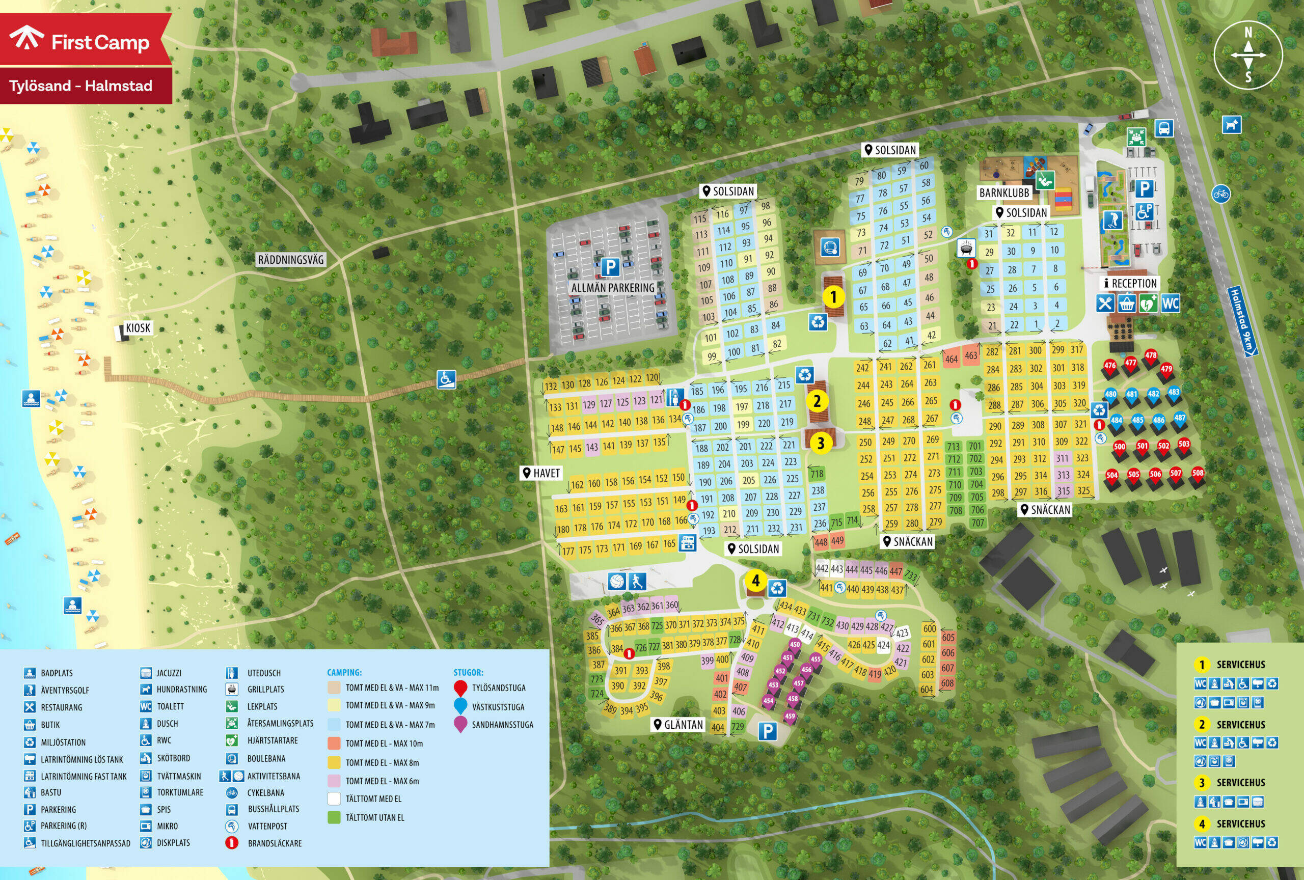 Camping Tylösand-Halmstad - First Camp in Halmstad, Zweden (2024) | Boek  jouw camping op JetCamp.com