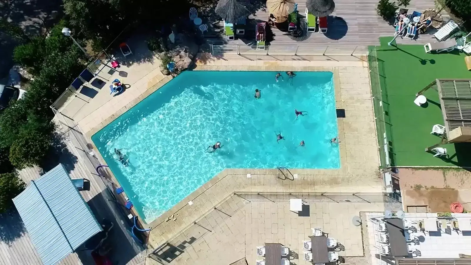 Zwembad Camping U Pinarellu