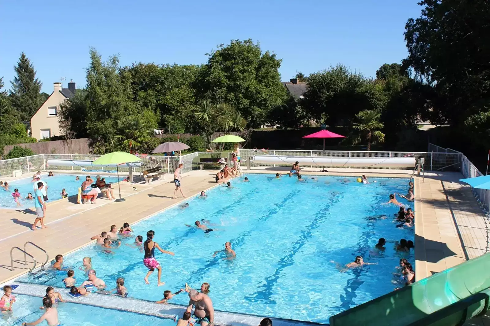 Zwembad Camping Val de Landrouet
