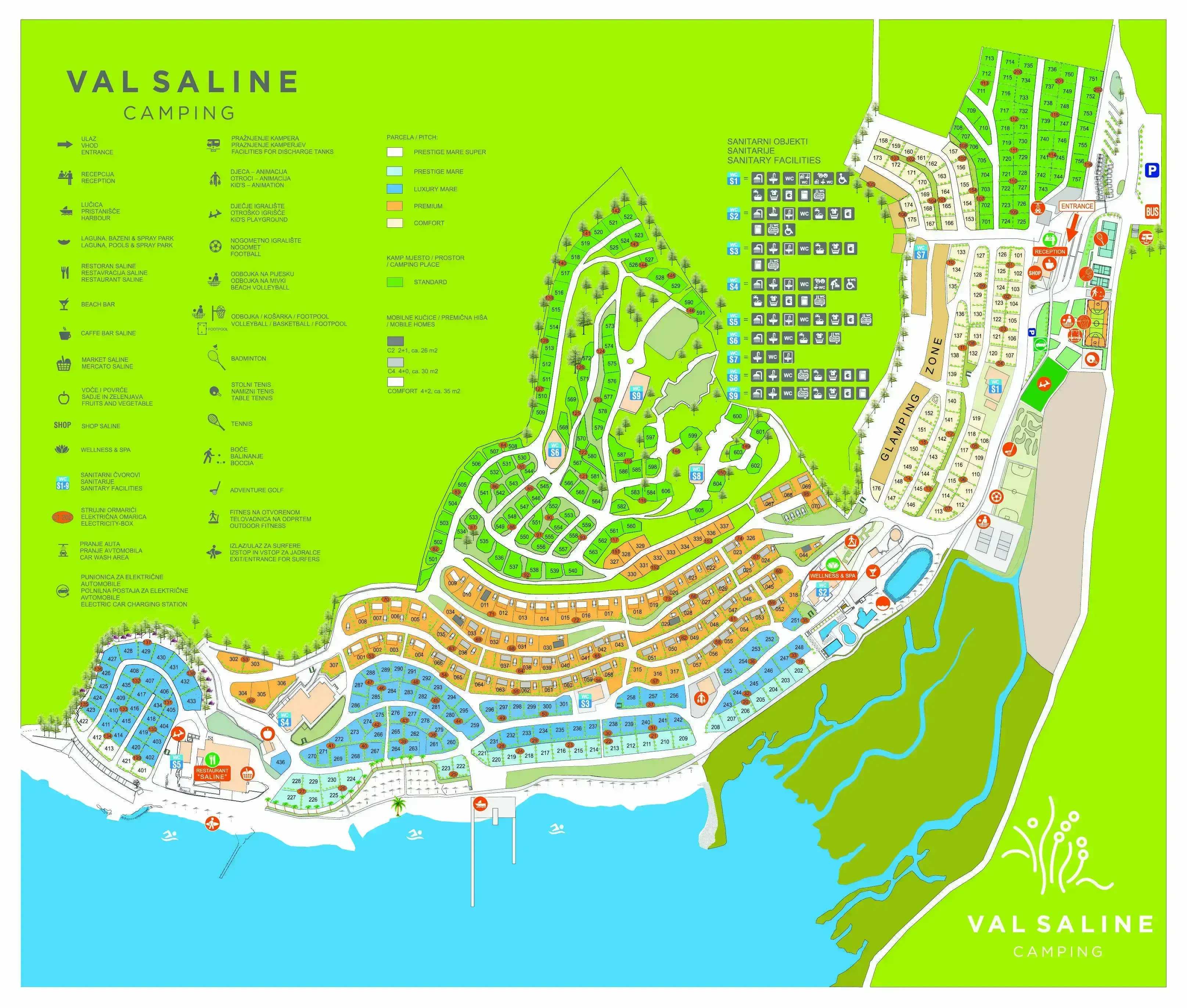 Camping Val Saline in Rovinj, Croatia (2026) | JetCamp.com