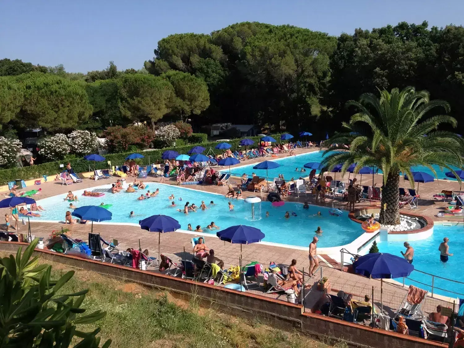 Piscina Camping Valle Gaia