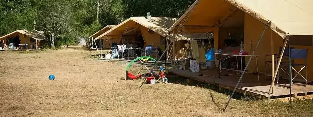 Tenda Safari Camping Vallouise - Huttopia