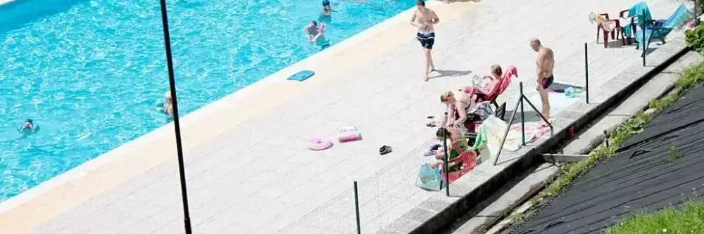 Swimming pool Camping Valmalene