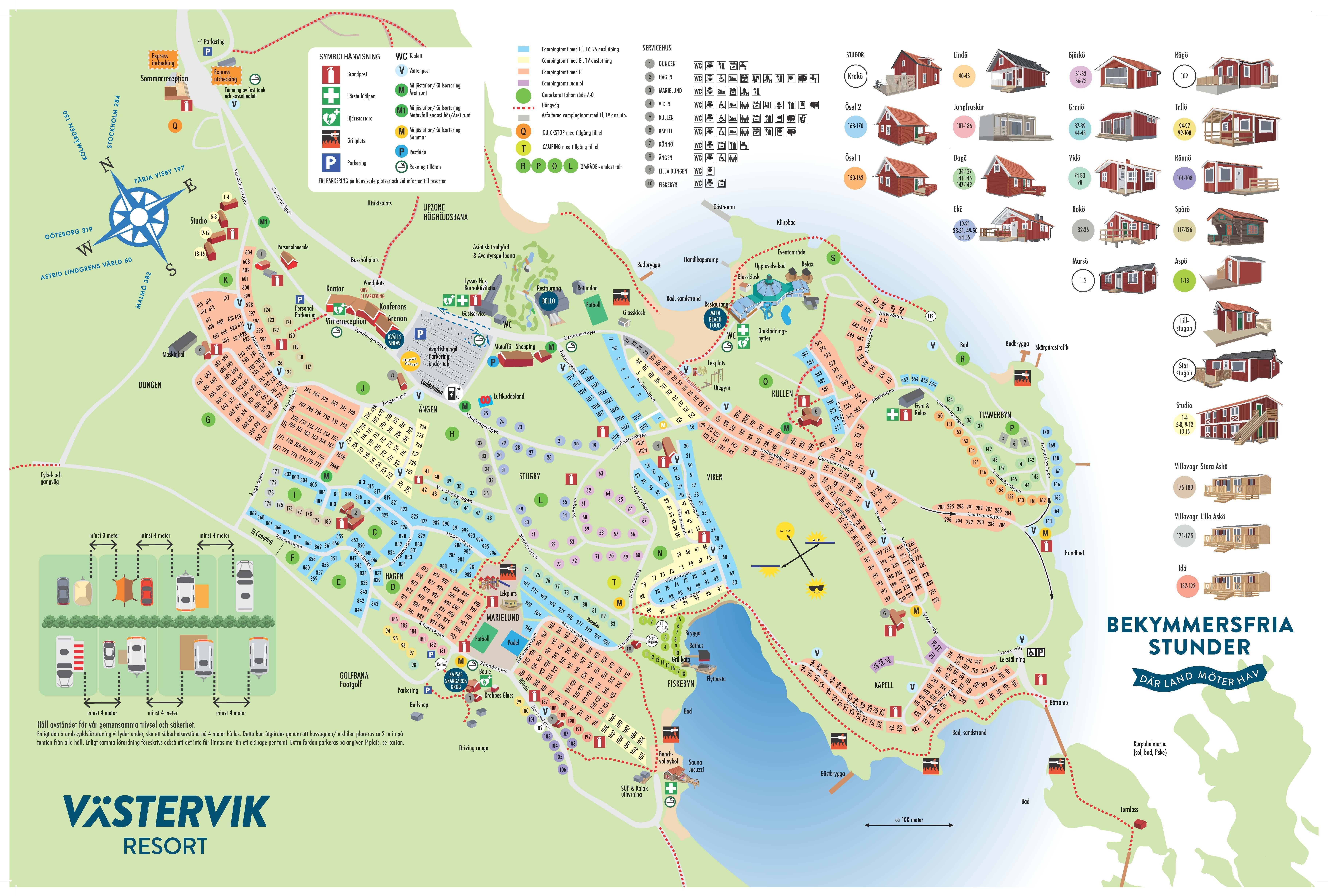 Camping Västervik Resort in Västervik, Sweden (2024) | JetCamp.com