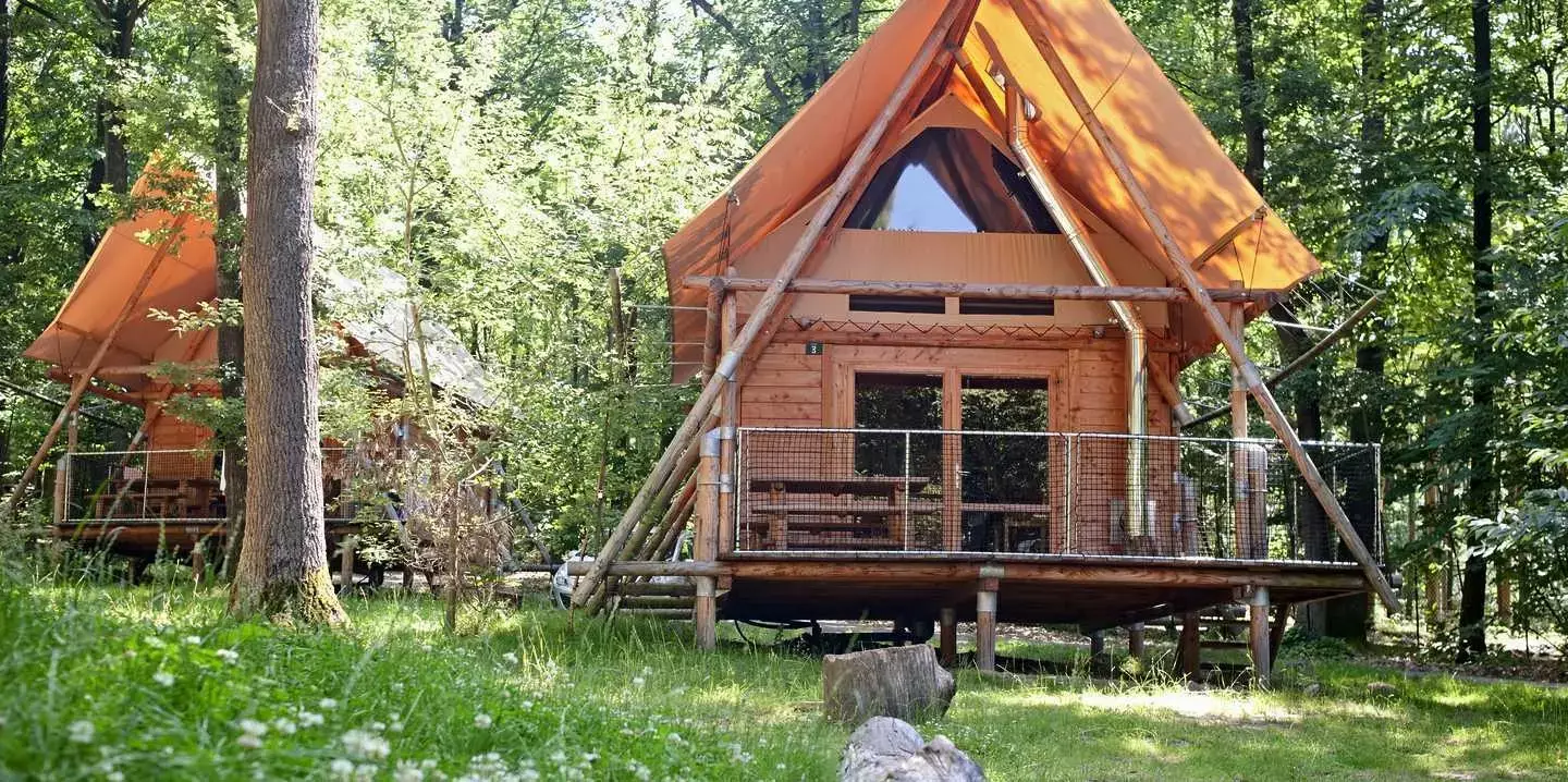 Mobilhome Camping Versailles - Huttopia