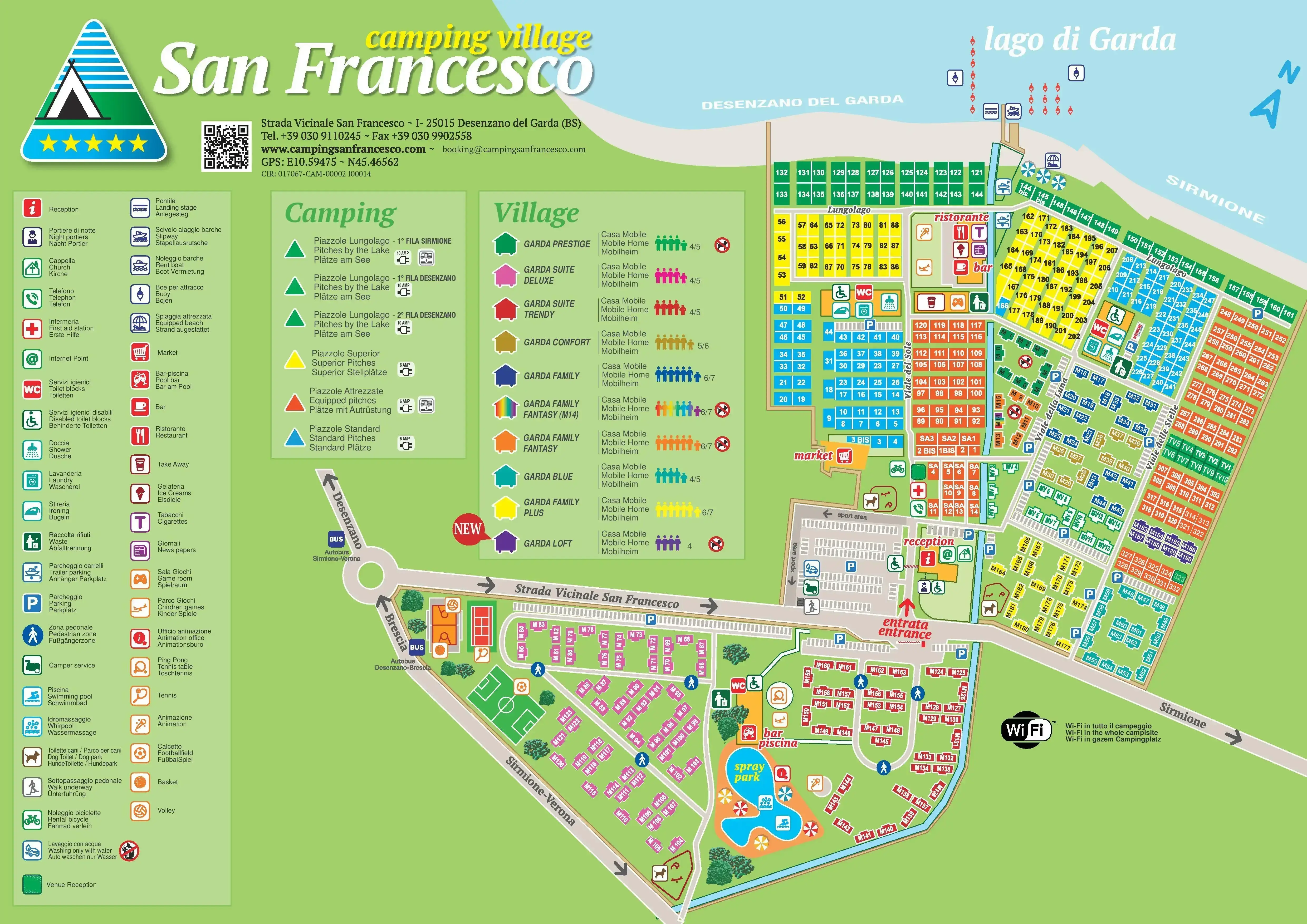 Camping Village San Francesco in Desenzano del Garda, Italien (2026) | Alle  Campingpltze auf JetCamp.com