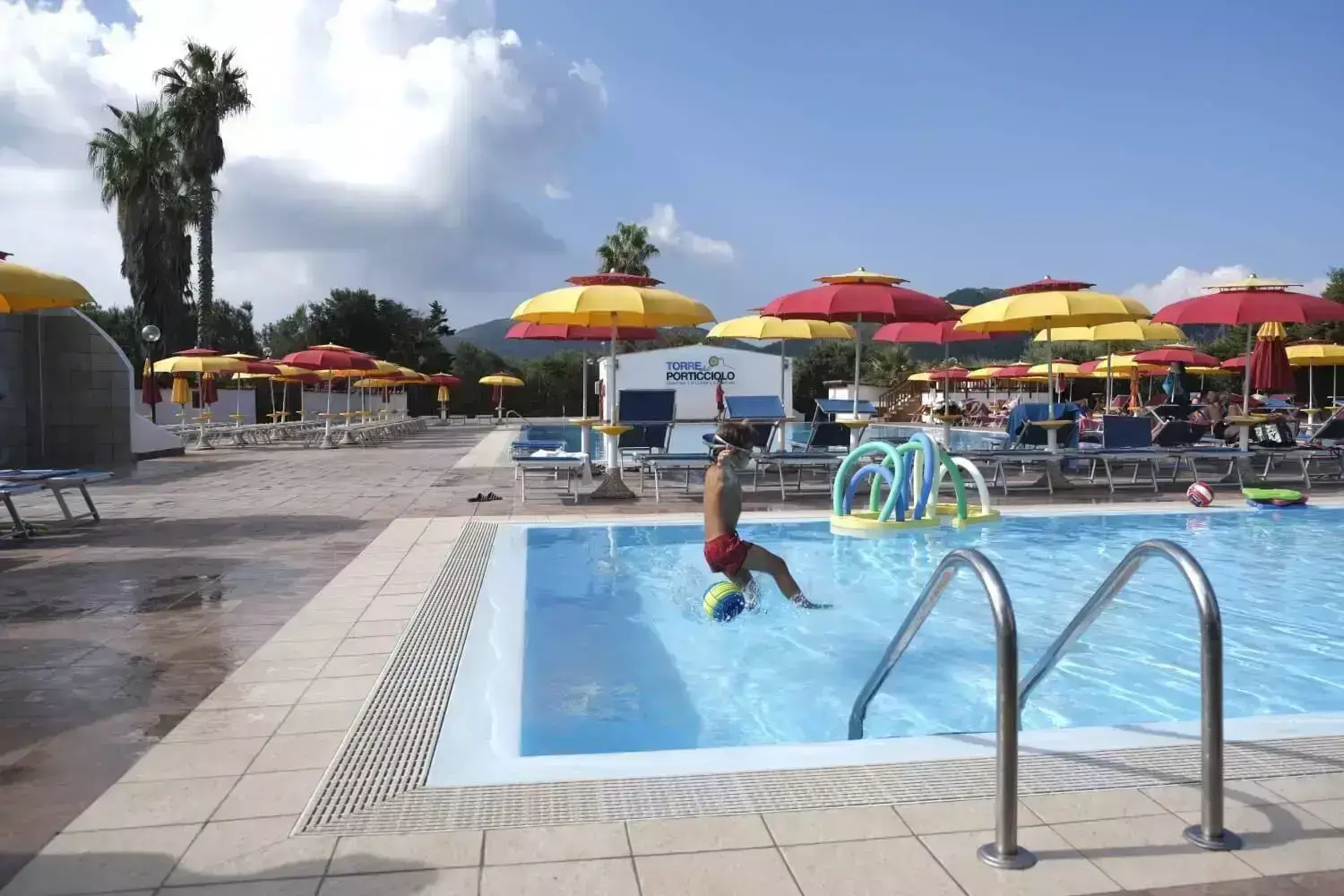 Swimming pool Camping Village Torre del Porticciolo