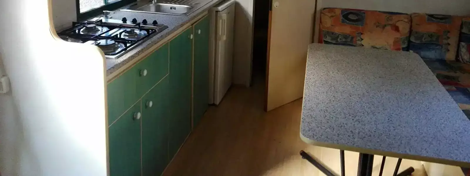 Interior cottage-bungalow Camping Villaggio Mithos
