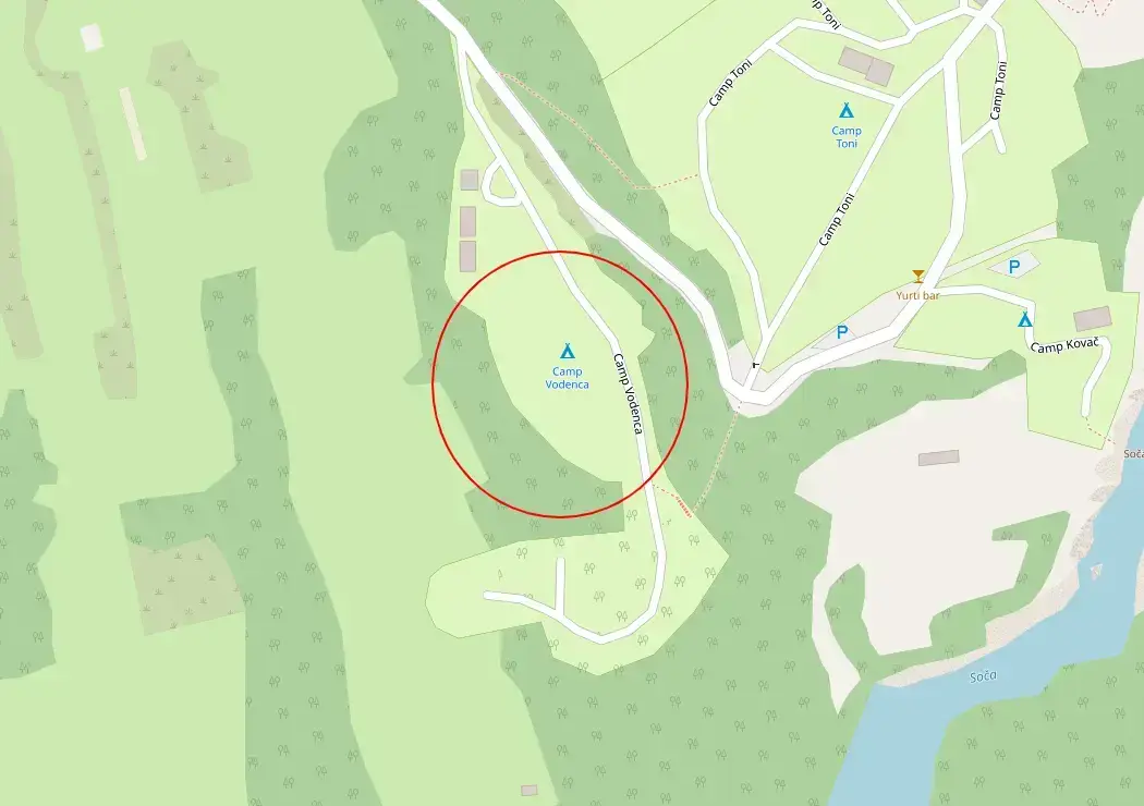 Camping Vodenca in Bovec, Slovenia (2026) | JetCamp.com