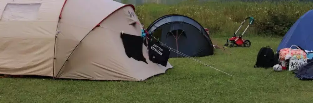 Zelt Camping Vorauen