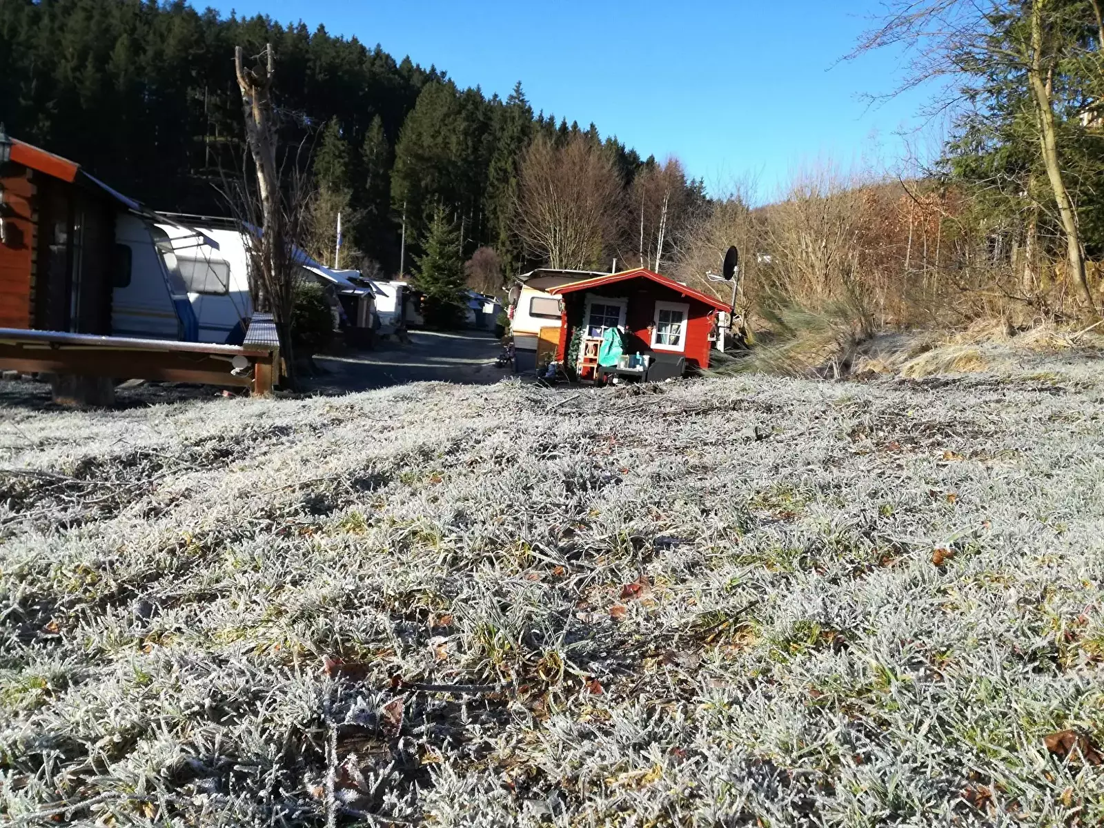 Utsikt Camping Vossmecke