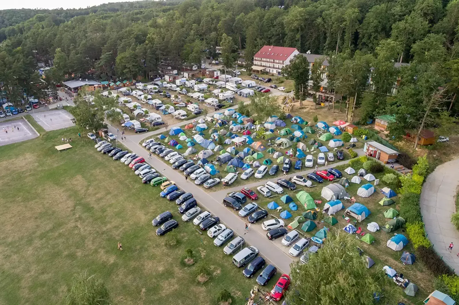 Přehled lokalit Camping Vranovská Pláž