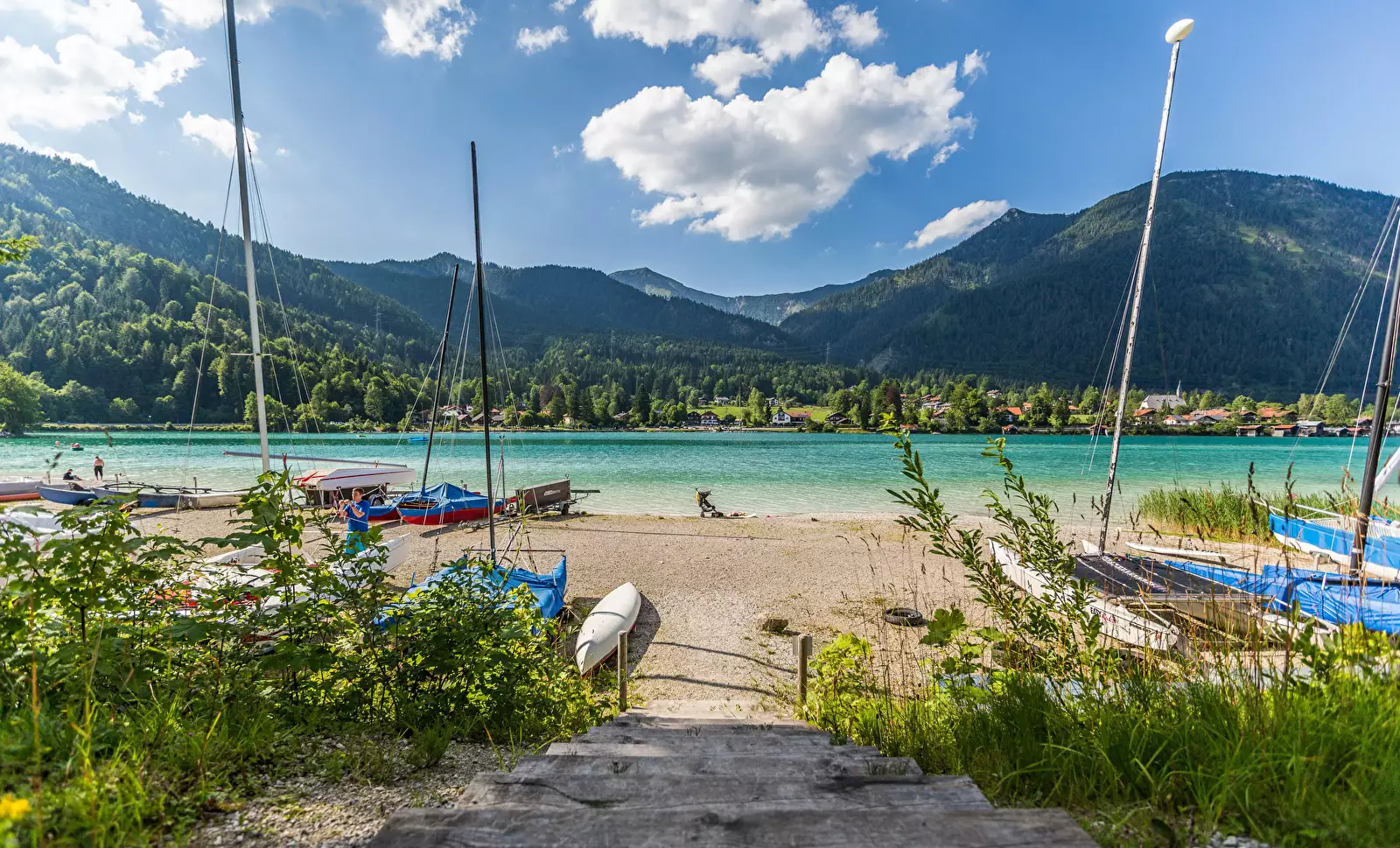 Pláž Camping Walchensee