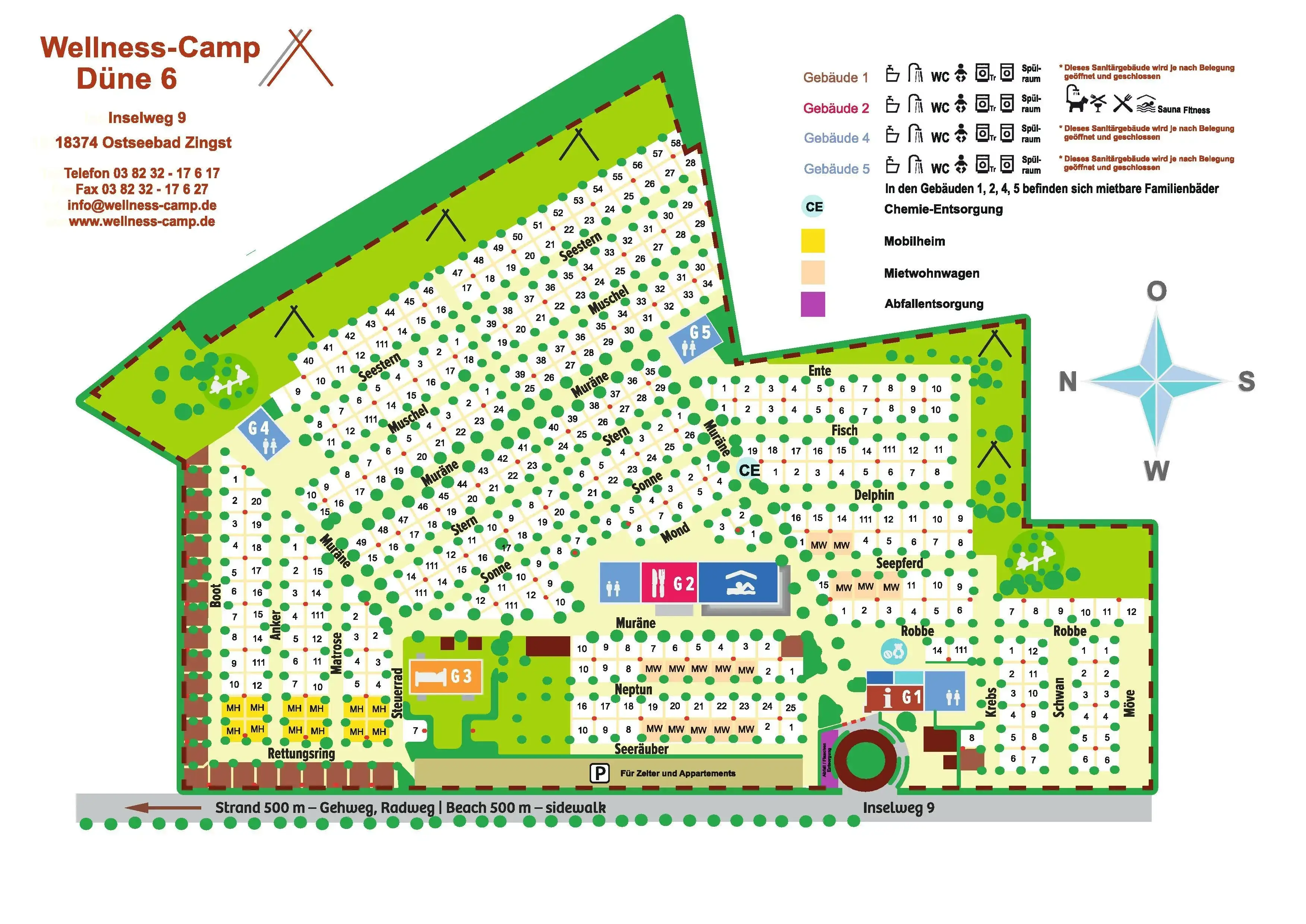 Camping Wellness-camp Dne 6 in Zingst, Germany (2026) | All campings on  JetCamp.com