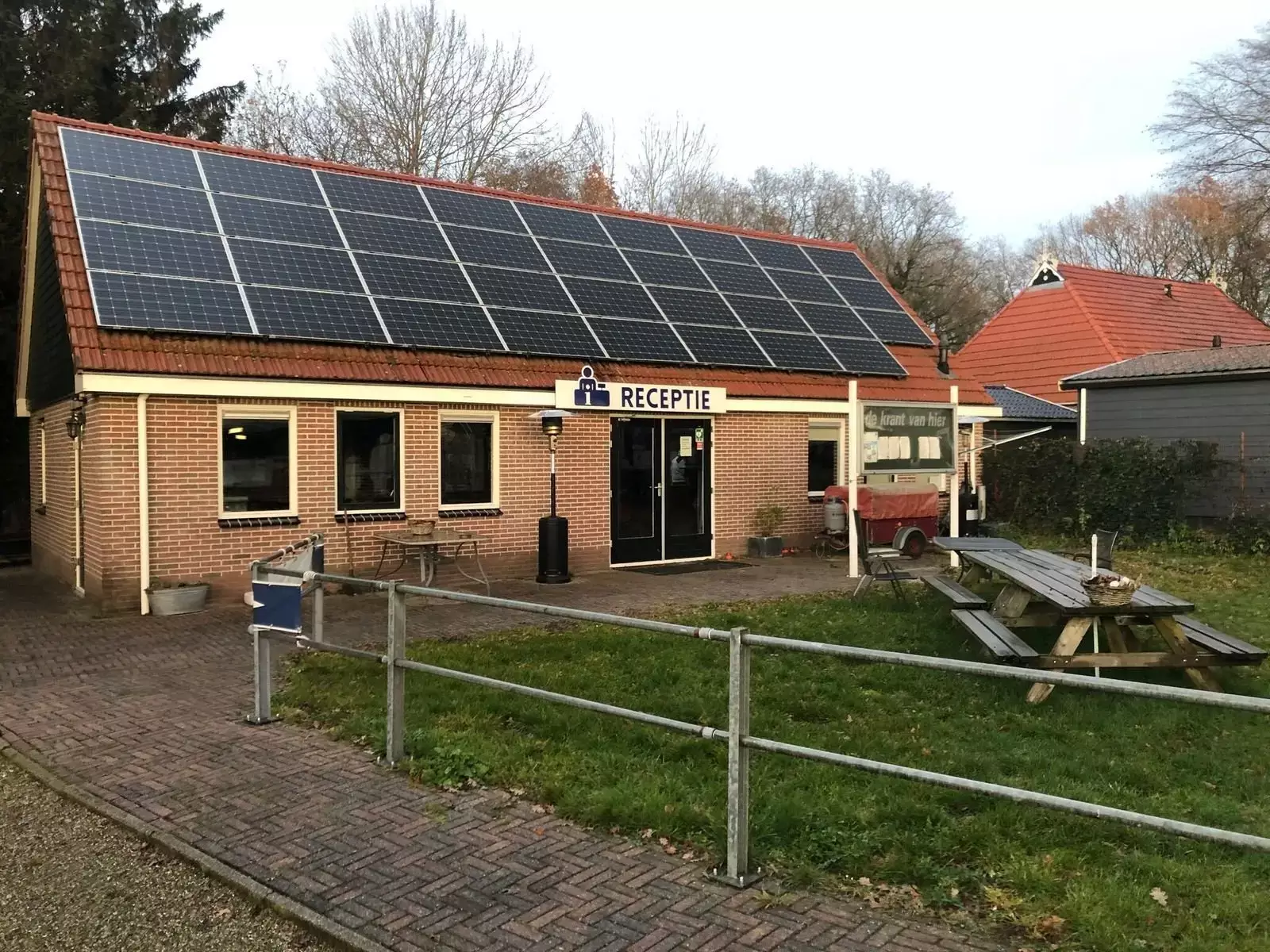 Recepce Camping Wilhelminahoeve
