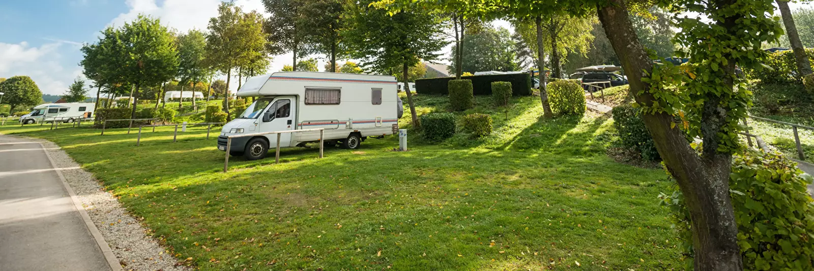 Campervan pitch Camping Worriken